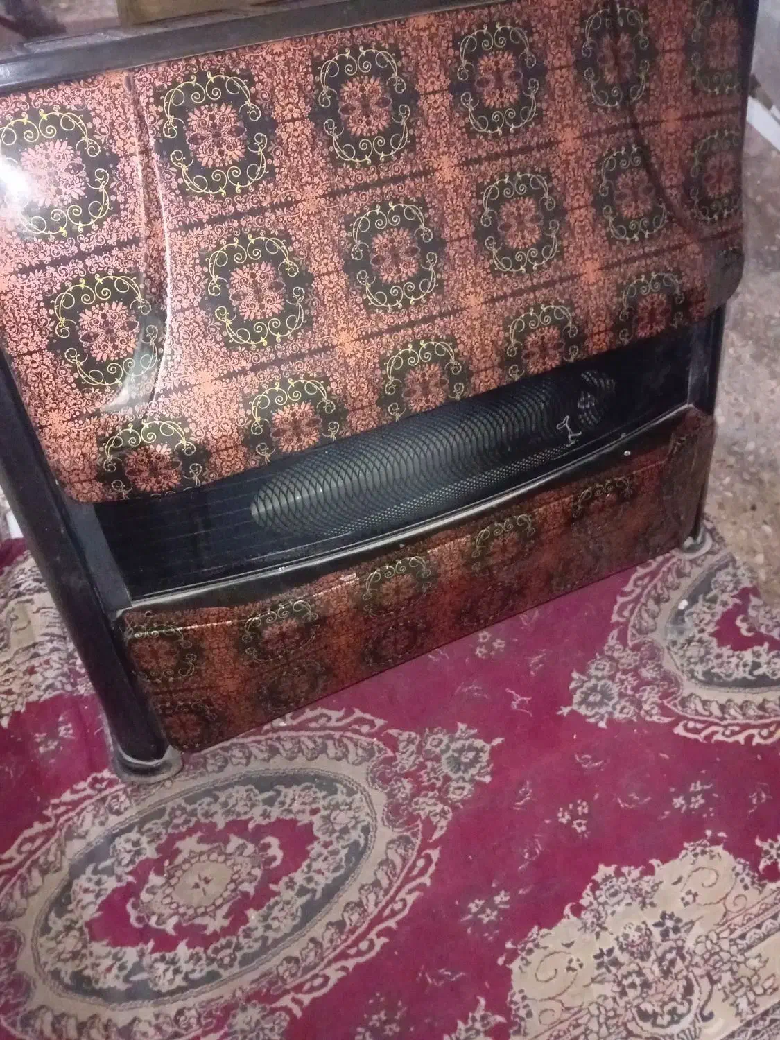 بخاری گازی طرح شومینه|بخاری، هیتر، شومینه|کرمان, |دیوار