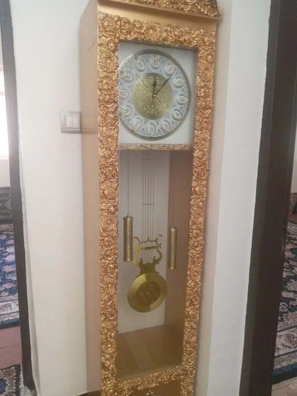 ساعت|ساعت دیواری و تزئینی|مسجد سلیمان, |دیوار