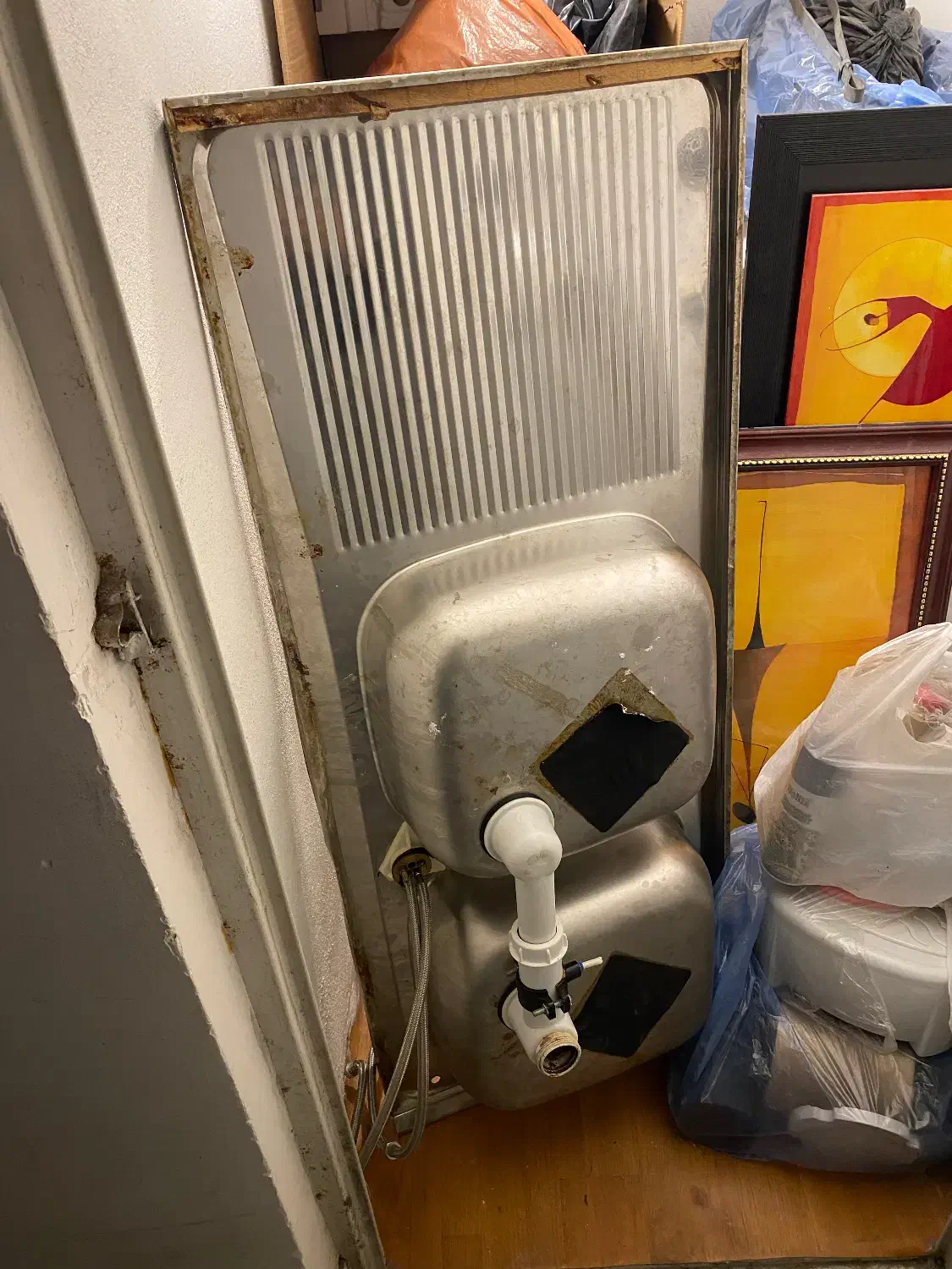 سینک دولگن|آب‌چکان و نظم‌دهنده ظروف|رشت, گلباغ نماز|دیوار