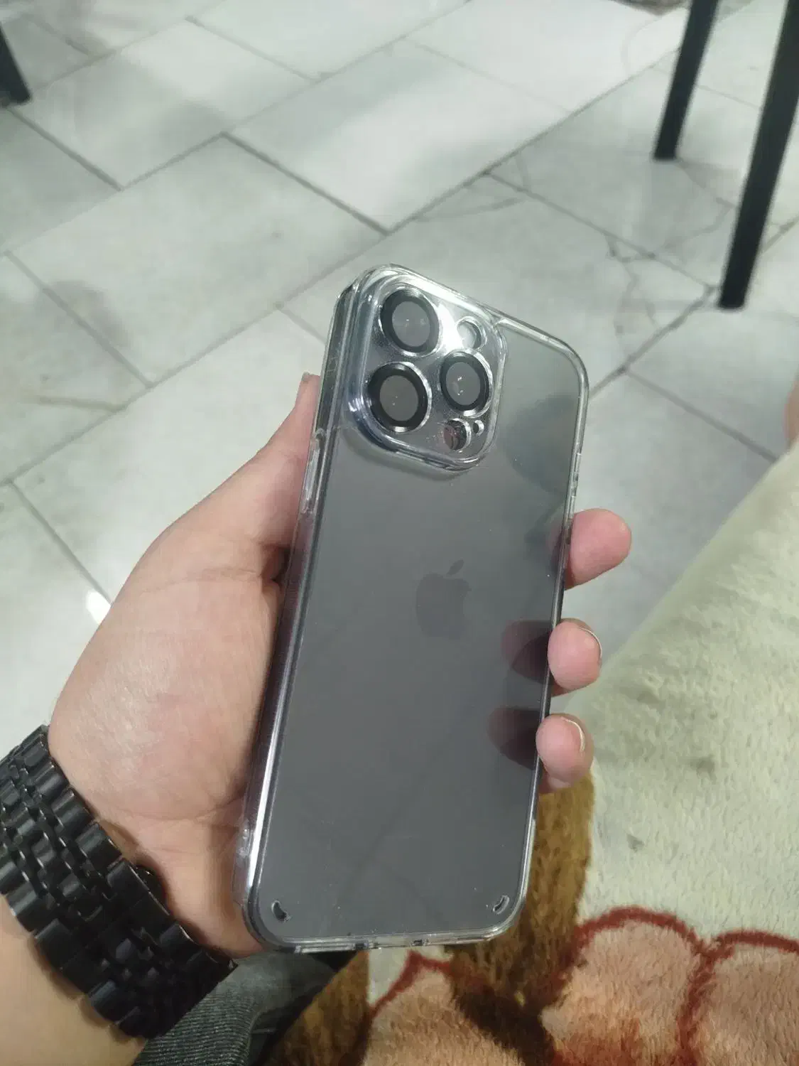 آیفون ۱۵ پرو مگس ۲۵۶ za|موبایل|قم, شاه ابراهیم|دیوار