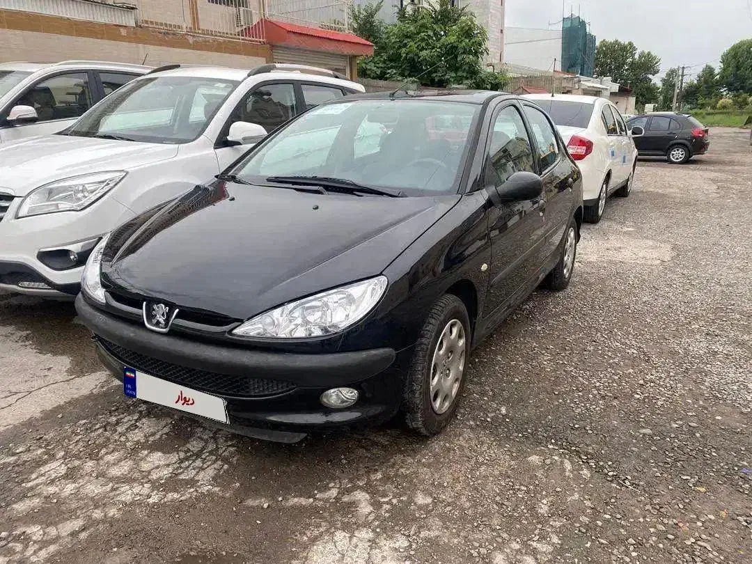 206 تیپ ۲ مدل ۹۶|خودرو سواری و وانت|رشت, پارک شهر|دیوار