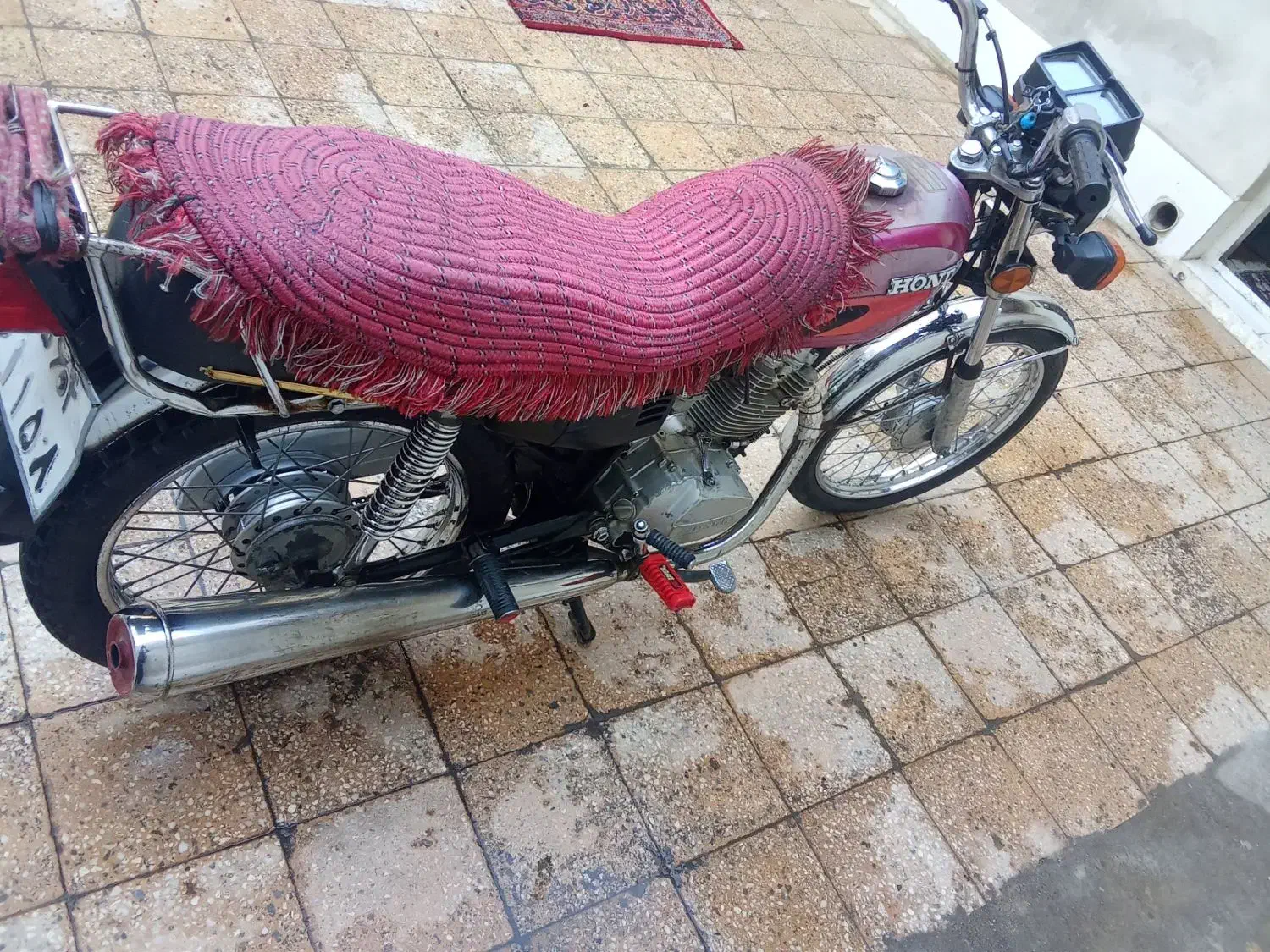 موتور هوندا 160|موتورسیکلت|اهواز, منبع اب|دیوار