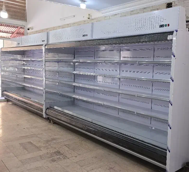 بوشهر قفسه یخچال پرده پرده فروشگاهی جزیره چک اوت|فروشگاه و مغازه|بوشهر, |دیوار