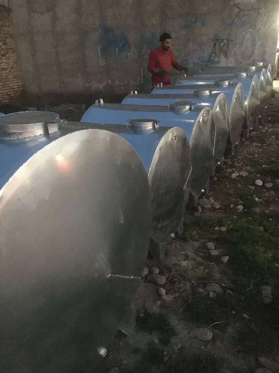 تانکر 3000 لیتری گالوانیزه مناسب آب و سوخت|مصالح و تجهیزات ساختمان|گرگان, |دیوار