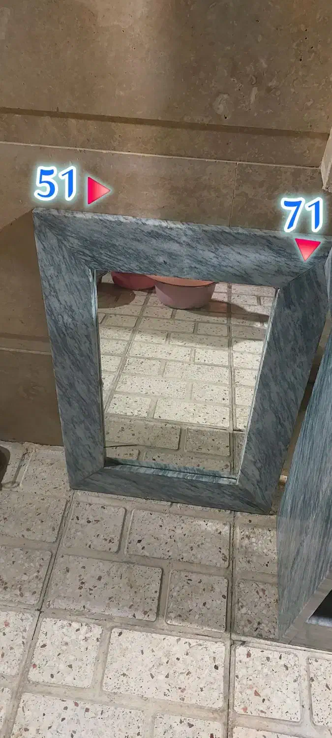 روشویی و آینه|لوازم سرویس بهداشتی|باغستان, |دیوار