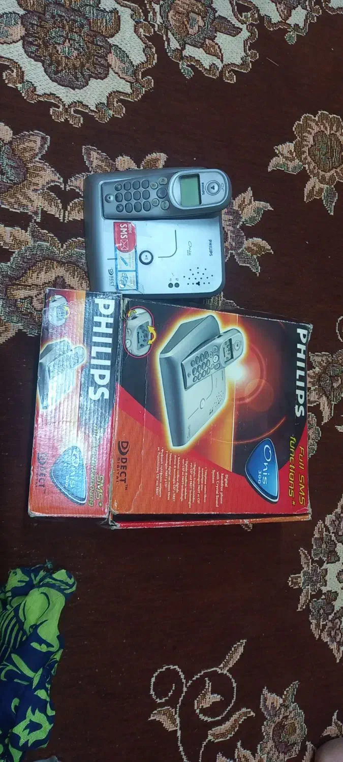 تلفن بیسیم فلیپس|تلفن رومیزی|نیشابور, دهنو|دیوار