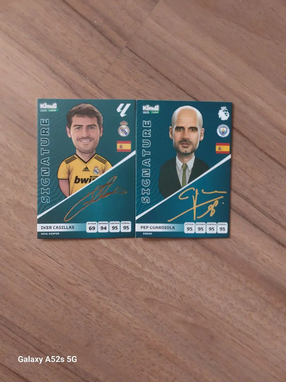 امضای پپ گویاردیولا و امضای کاسیاس|اسباببازی|تهران, ایوانک|دیوار