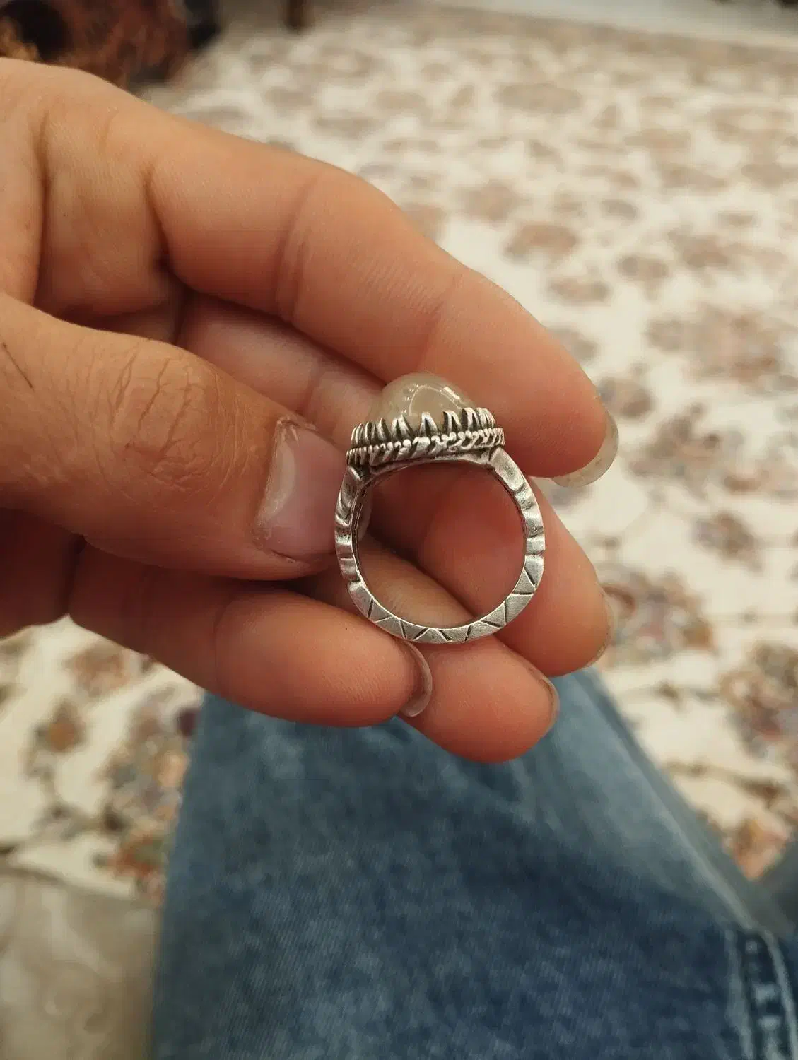 انگشتر درّ نجف اصل|جواهرات|قم, بنیاد|دیوار