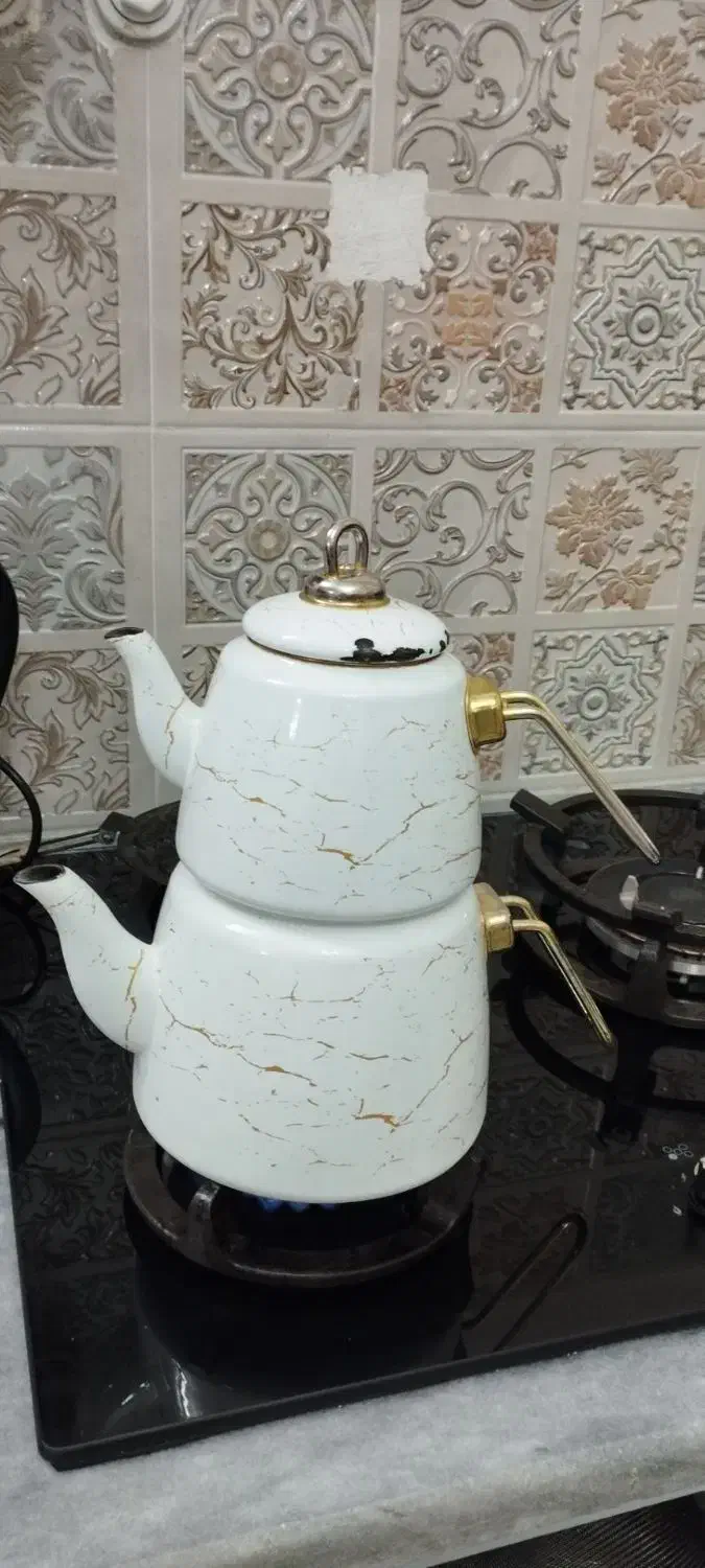 کتری قوری ماربل|قوری، کتری، قهوهساز دستی|زنجان, |دیوار