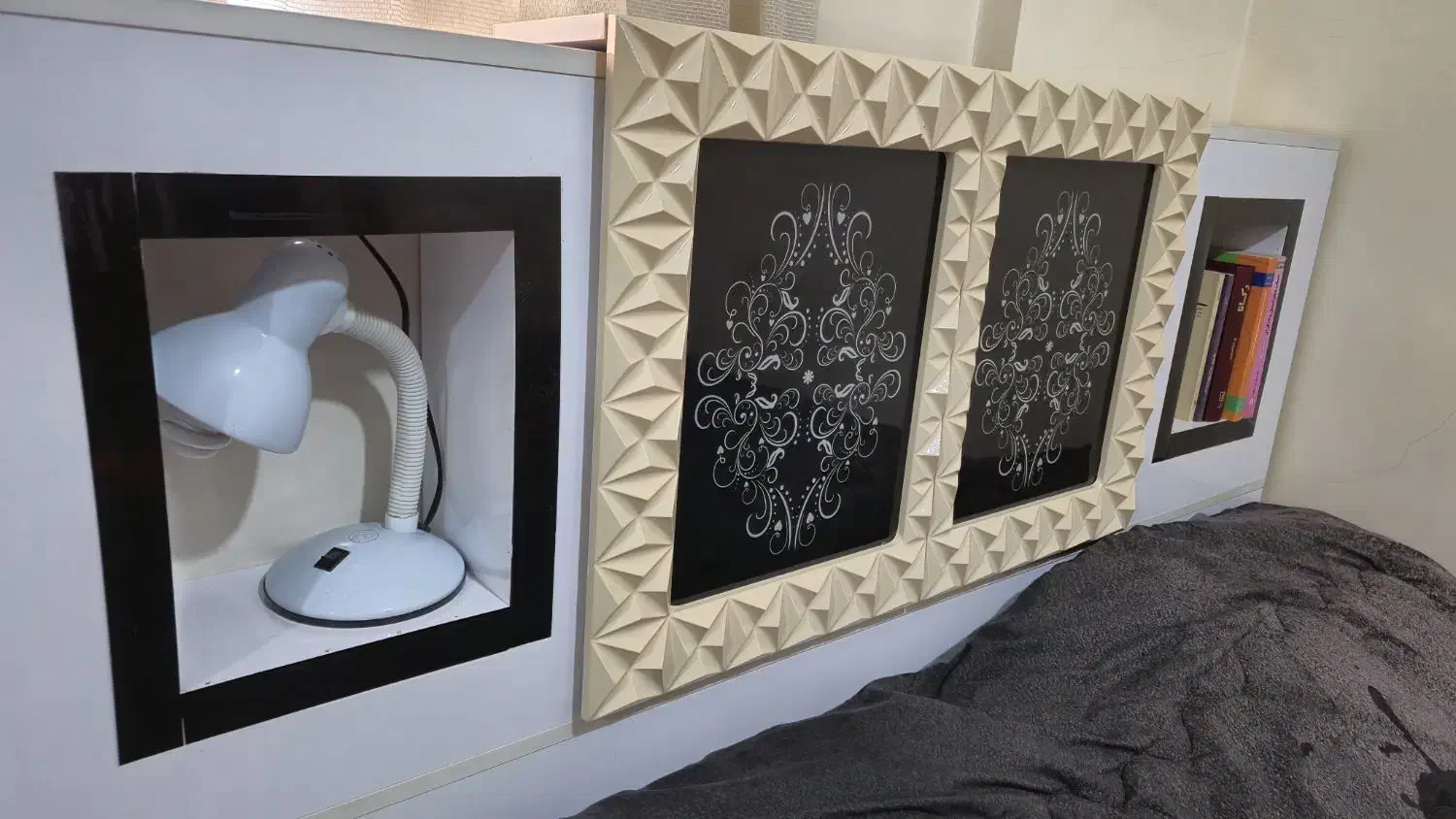 سرویس خواب دو نفره|تخت و سرویس خواب|اسلام‌شهر, زرافشان|دیوار