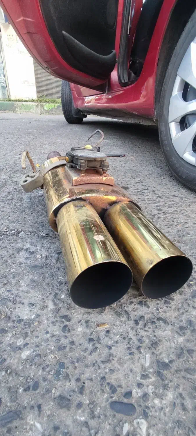 منبع اگزوز ریموتی دولول|قطعات یدکی و لوازم جانبی|رشت, حافظ آباد|دیوار