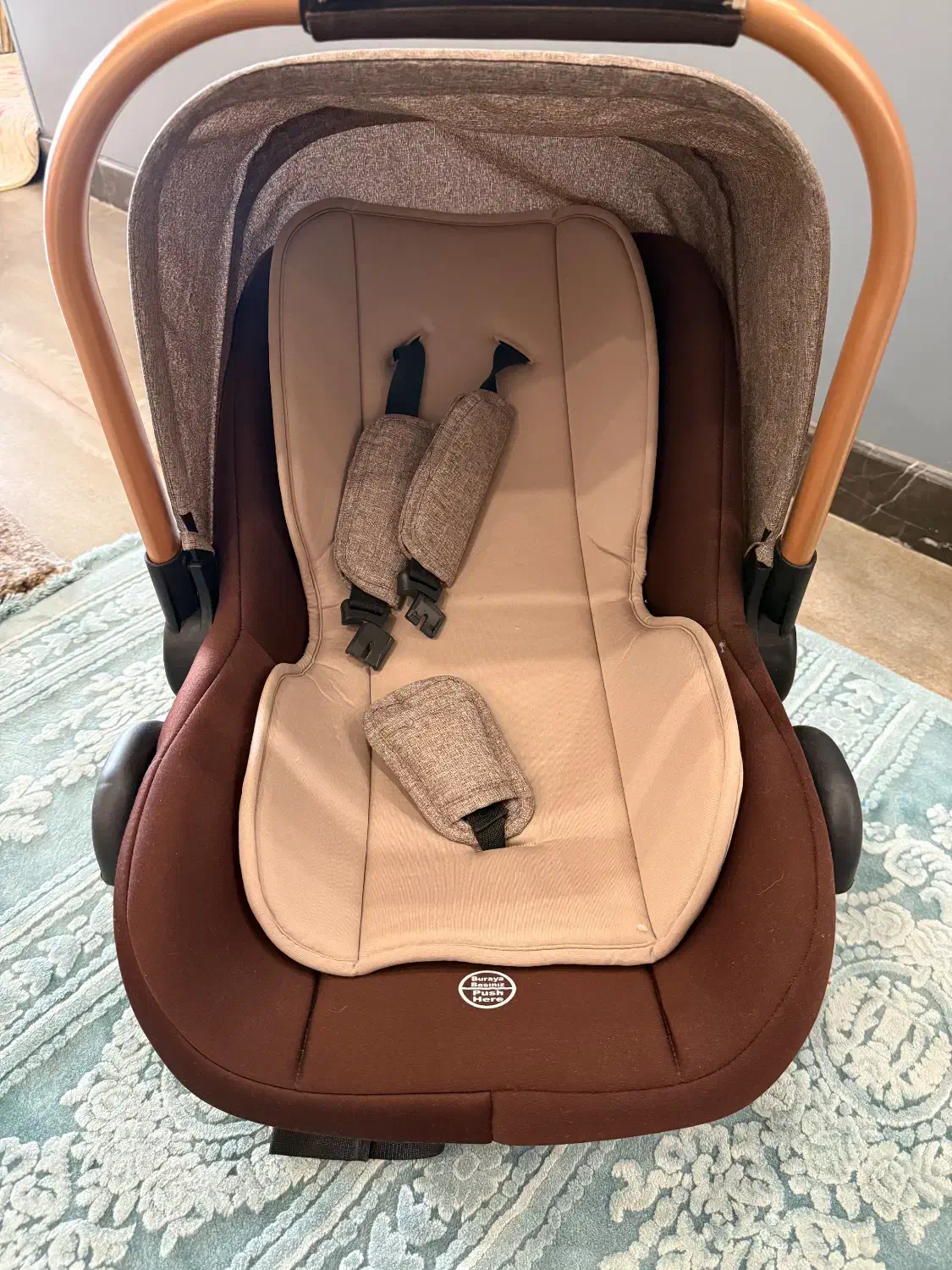 کریر نوزاد کاملا نو و استفاده نشده ترکیه ای|کالسکه و لوازم جانبی|کرج, شهرک بنفشه|دیوار