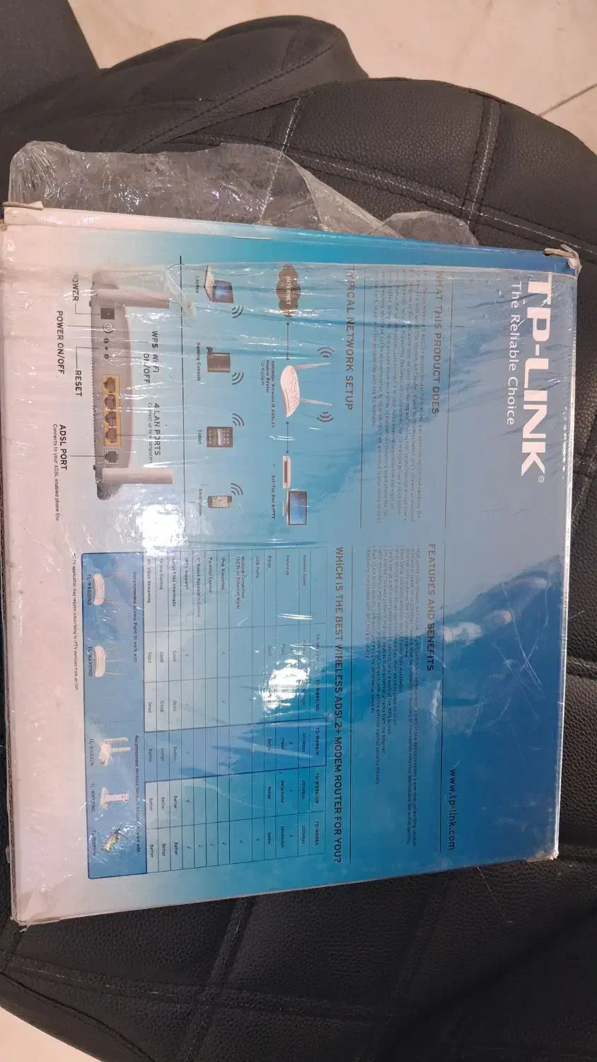 tp-linkمودم.وای فای.WiFi.|مودم و تجهیزات شبکه|خمینی‌شهر, |دیوار