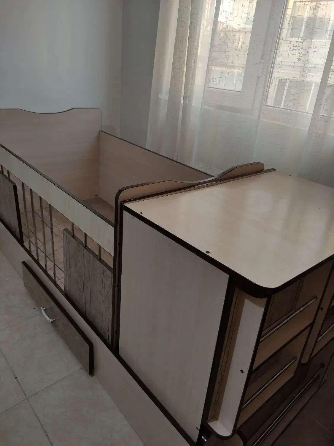 کمد و تخت کودک و نوجوان|تخت و صندلی بچه|گرمدره, |دیوار