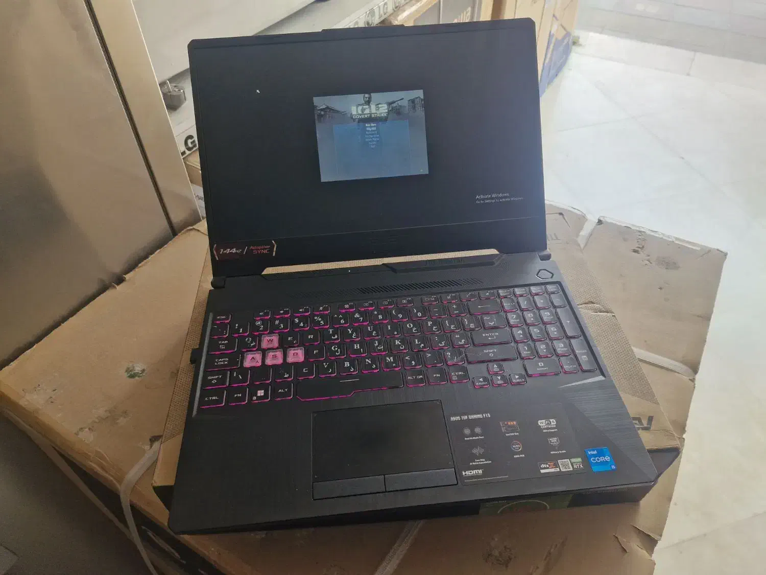 لپتاپ تاپ گیمینگ ایسوس|رایانه همراه|مشکیندشت, |دیوار