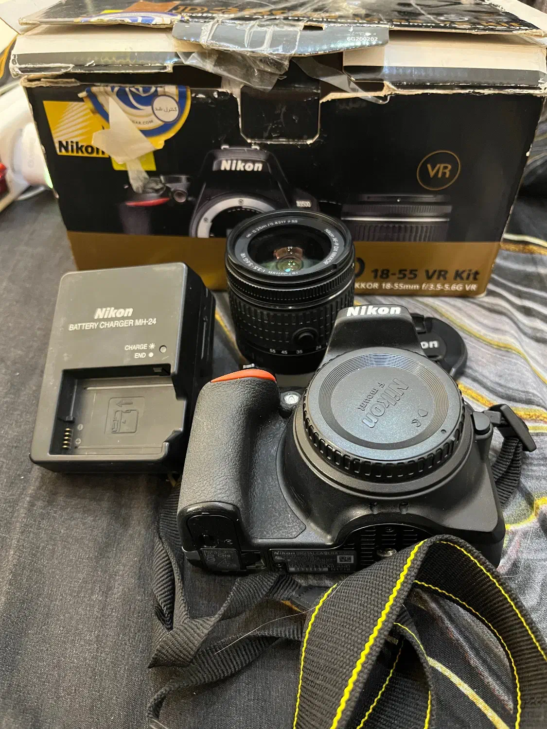 نیکون 3500D لنز 18-55|دوربین عکاسی و فیلمبرداری|نسیمشهر, |دیوار