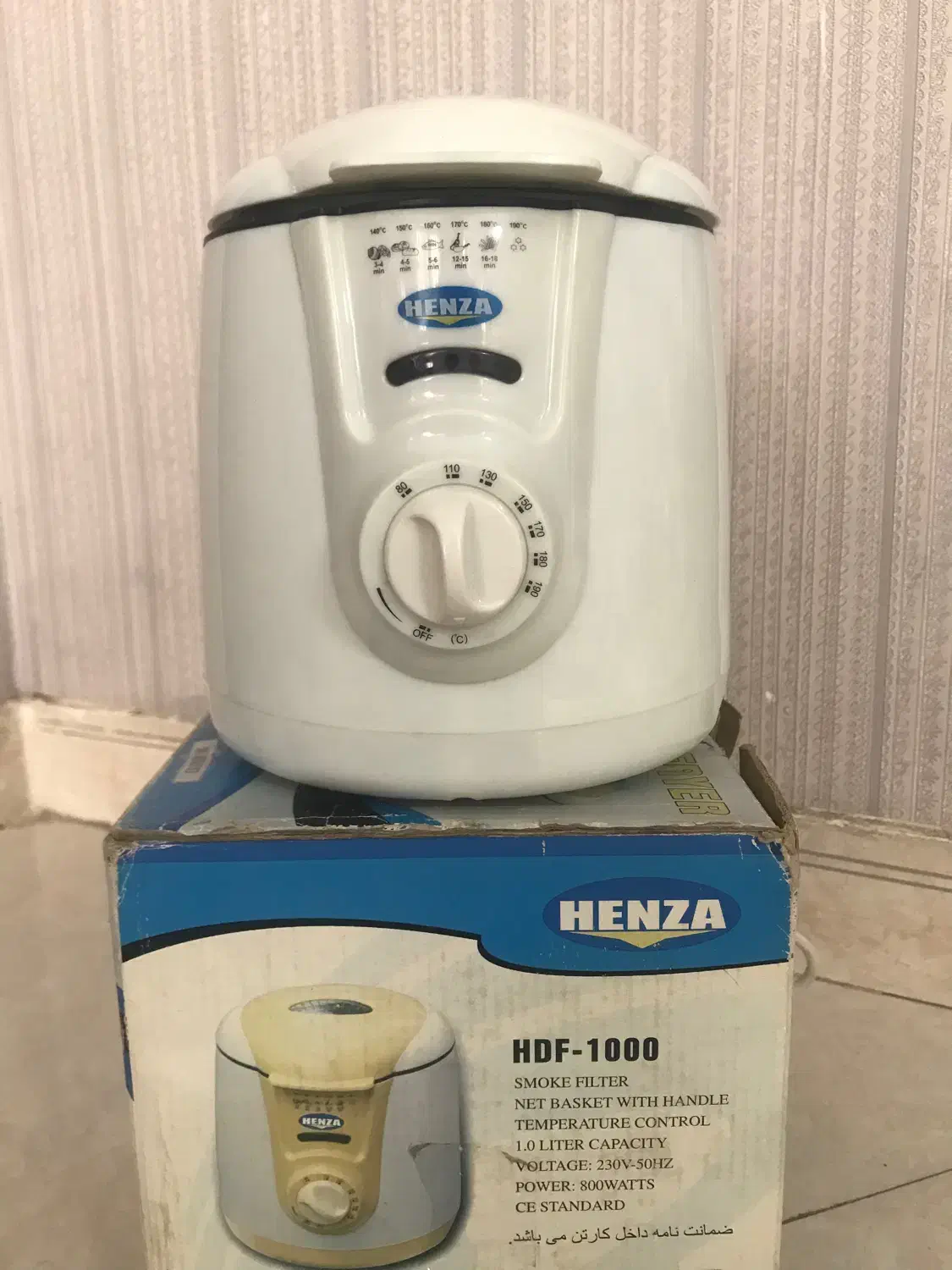 مینی سرخ کن Henza|اجاق گاز و لوازم برقی پخت‌وپز|تهران, قلمستان|دیوار