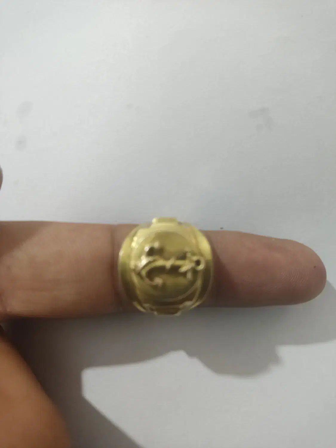 انگشتر لنگر طلا|جواهرات|فسا, |دیوار