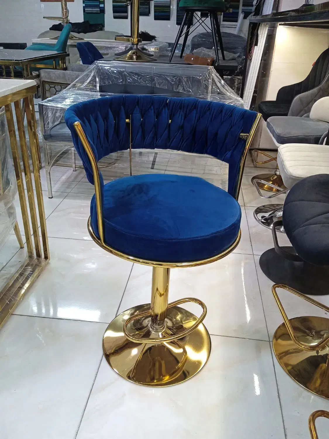 صندلی اپن کانتر جزیره مدل بافته|صندلی و نیمکت|کرج, حصارک پایین|دیوار