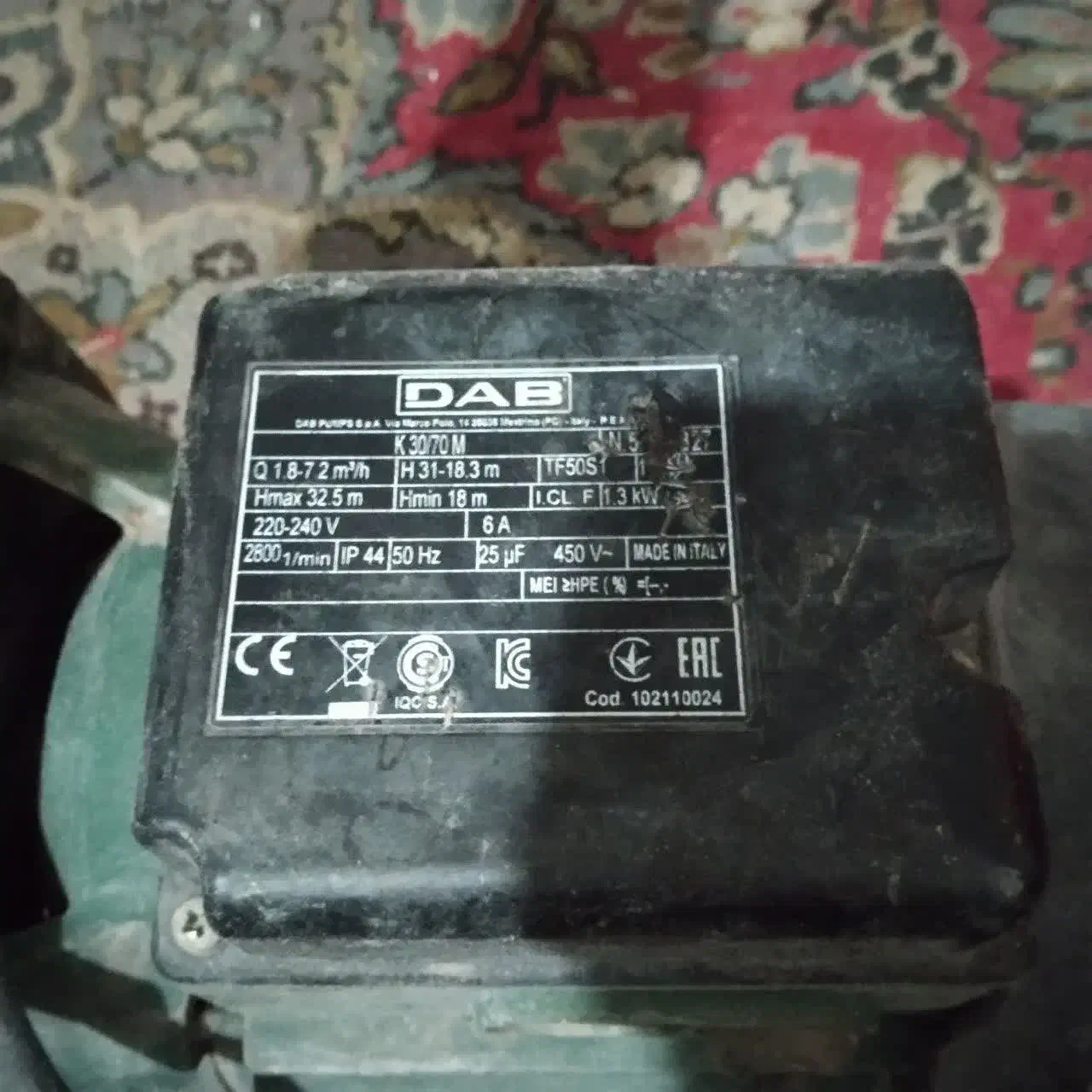 پمپ آب سالم کامل|مصالح و تجهیزات ساختمان|اصفهان, دشتستان|دیوار