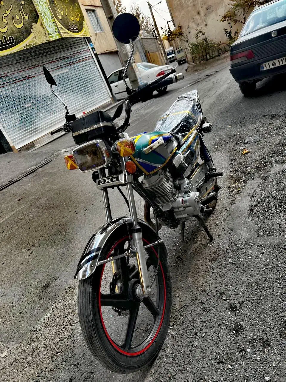 هندا 200 احسان مدل 1399 درحد مناسب مصرف کننده|موتورسیکلت|بومهن, |دیوار