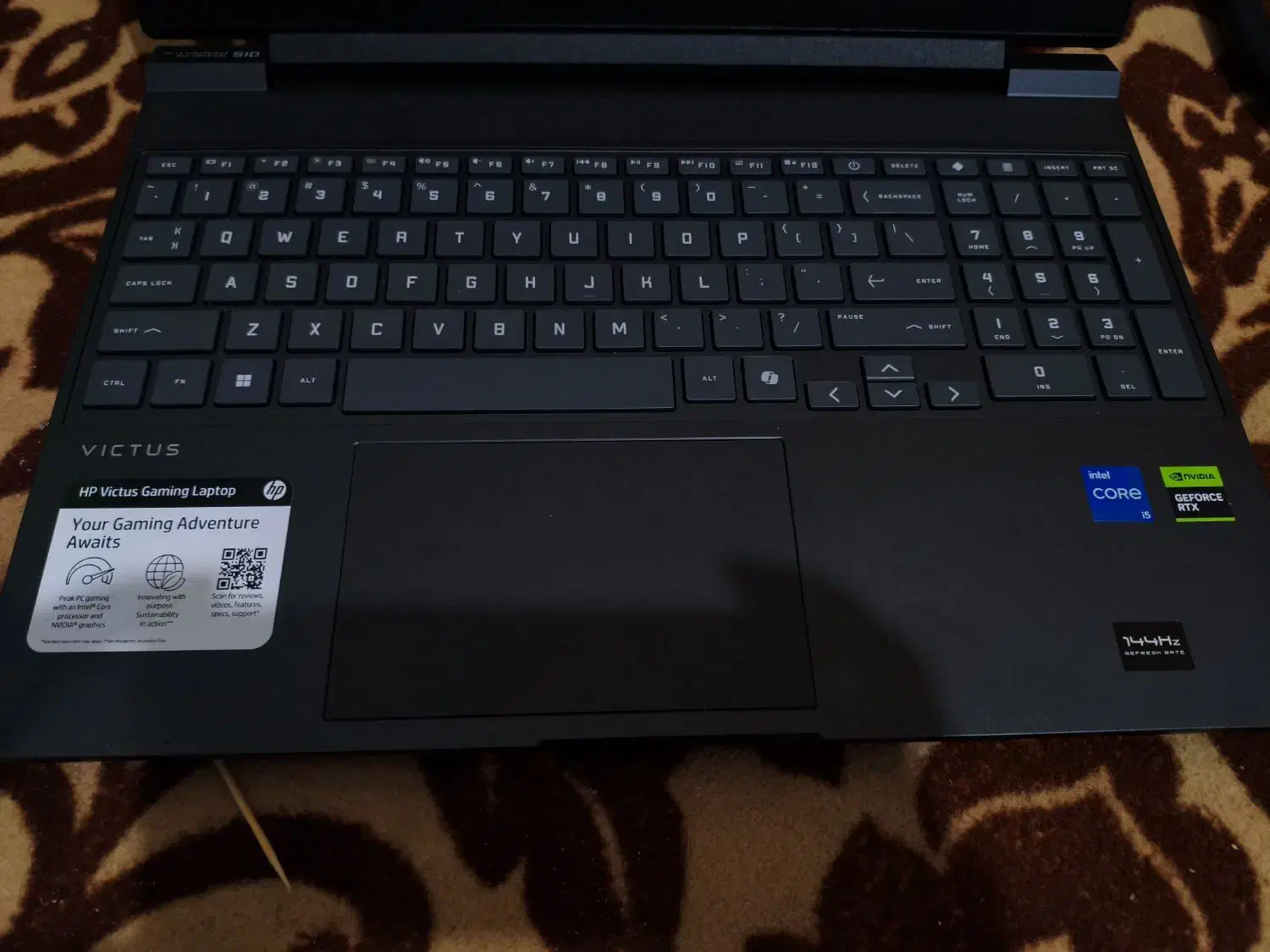 لپ تاپ گیمینگ hp|رایانه همراه|بوئین زهرا, |دیوار