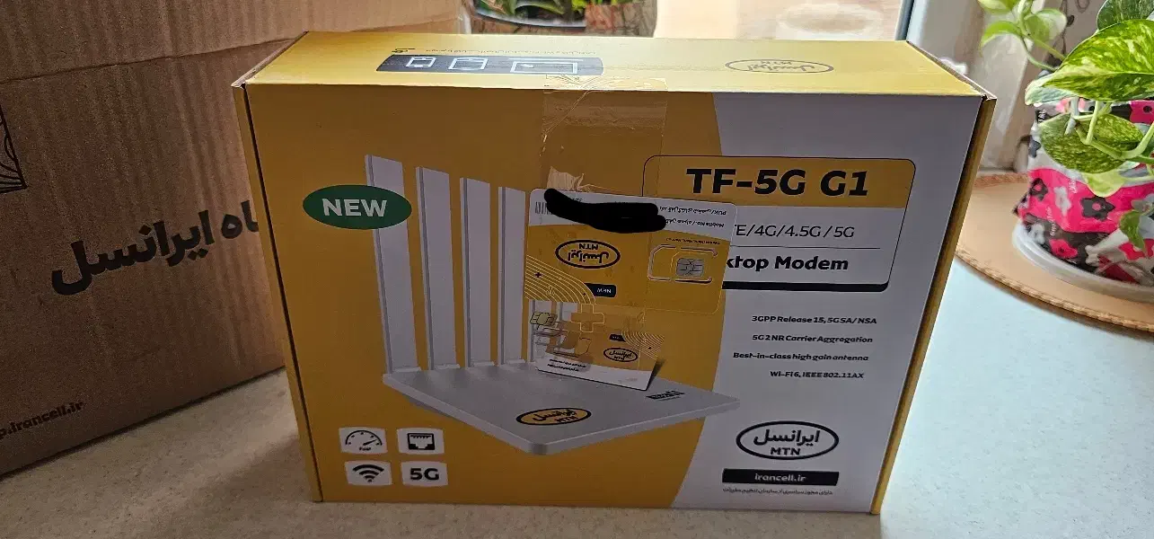 مودم TF-5G G1 ایرانسل|مودم و تجهیزات شبکه|بابل, |دیوار