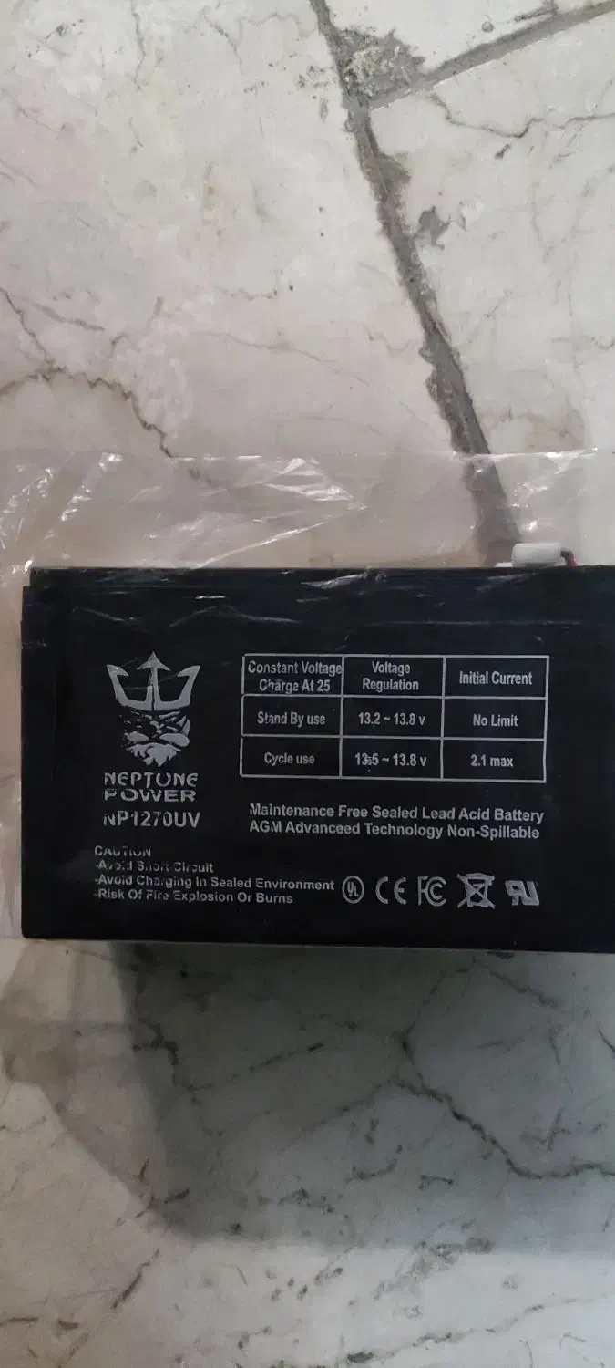 باطری UPS نو استفده نشده|قطعات یدکی و لوازم جانبی|مشهد, آزادشهر|دیوار