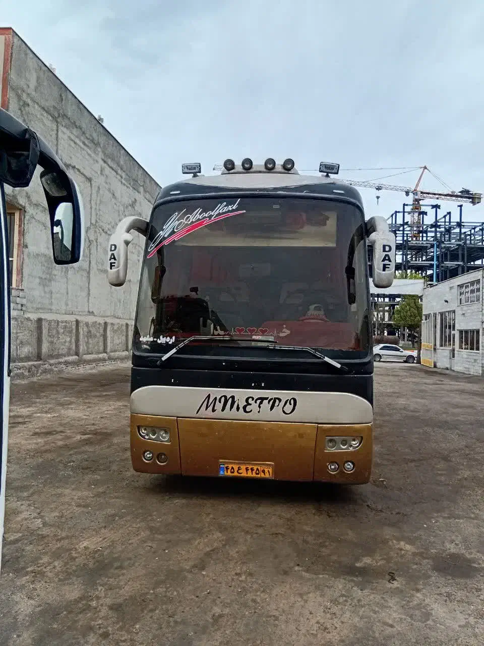 اتوبوس داف مدل ۸۴|خودرو سنگین|ری, کارخانه سیمان|دیوار