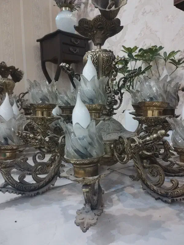 لوستر|لوستر و چراغ آویز|آبادان, |دیوار