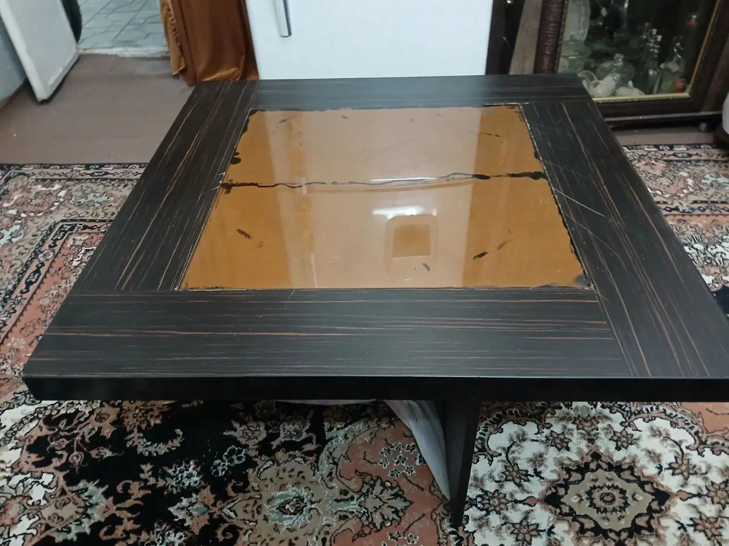 میز پذیرایی یا میز وسط مبلی  قهوه ای|مبلمان خانگی و میز عسلی|شیراز, زند|دیوار