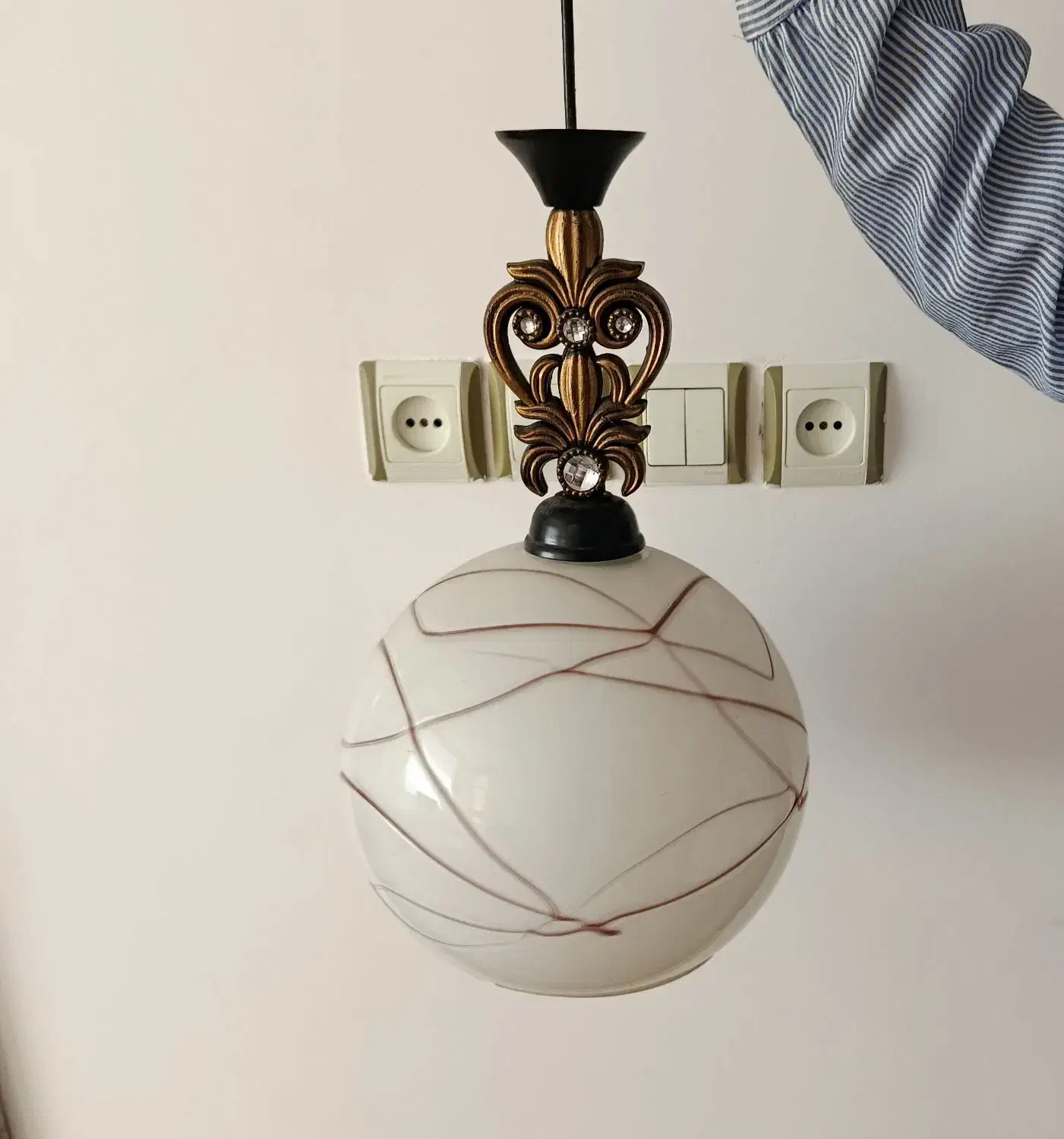 لوستر|لوستر و چراغ آویز|بیرجند, |دیوار