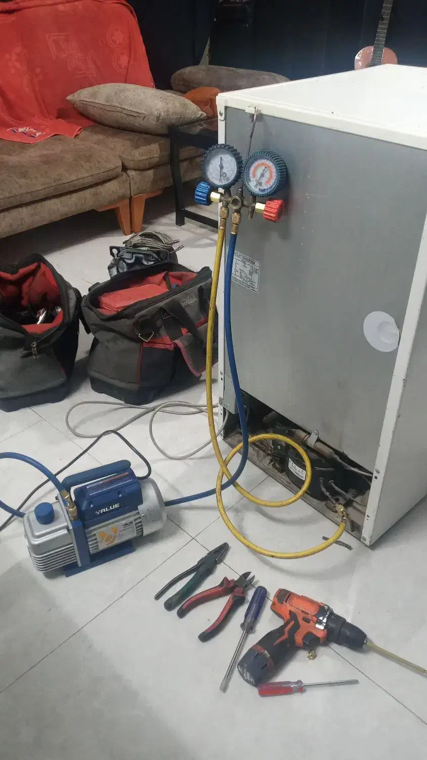 تعمیر کار ساید بای ساید یخچال لباسشویی کولرگازی|خدمات پیشه و مهارت|محمدشهر, محمدشهر|دیوار