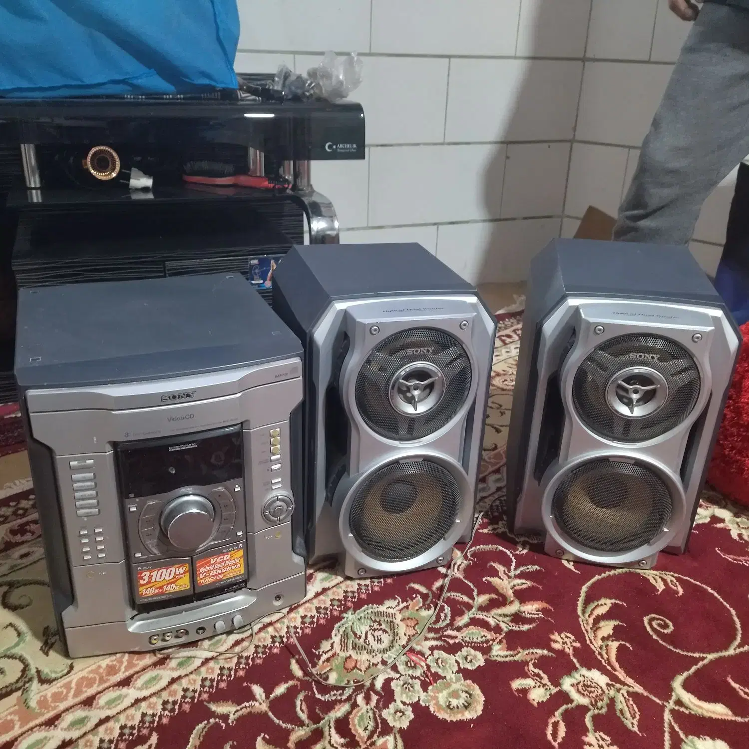 ضبط|سیستم صوتی خانگی|قم, نخودی|دیوار