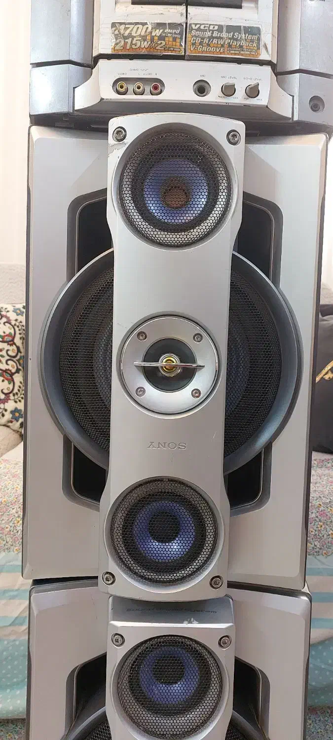 ضبط سونی 5000 وات و الجی ۱۱۰۰۰|سیستم صوتی خانگی|مشهد, ایثارگران|دیوار