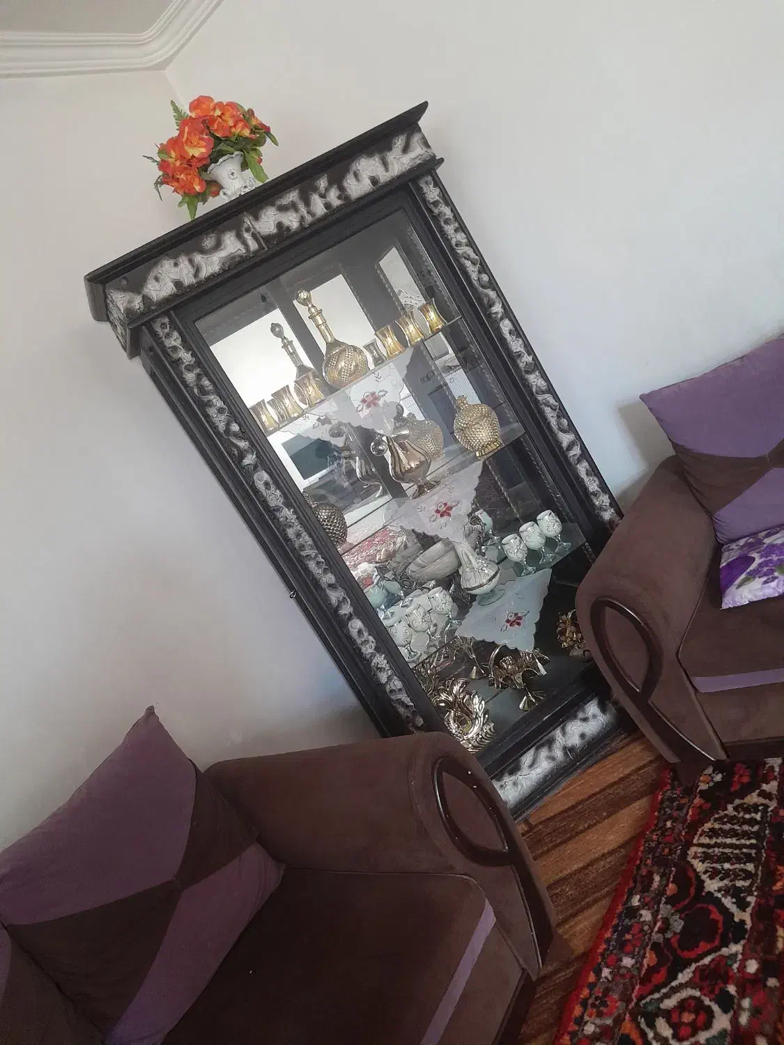 بوفه در حد نو|بوفه، ویترین، کنسول|بناب, |دیوار