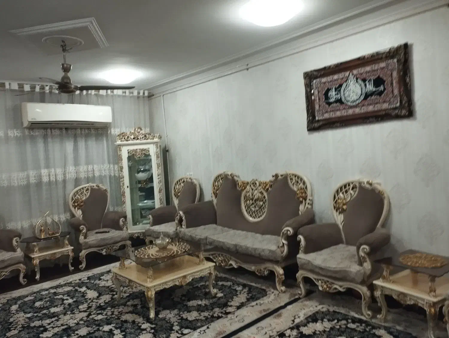 مبلمان 9نفره و میز عسلی|مبلمان خانگی و میز عسلی|اهواز, شهرک الهیه|دیوار