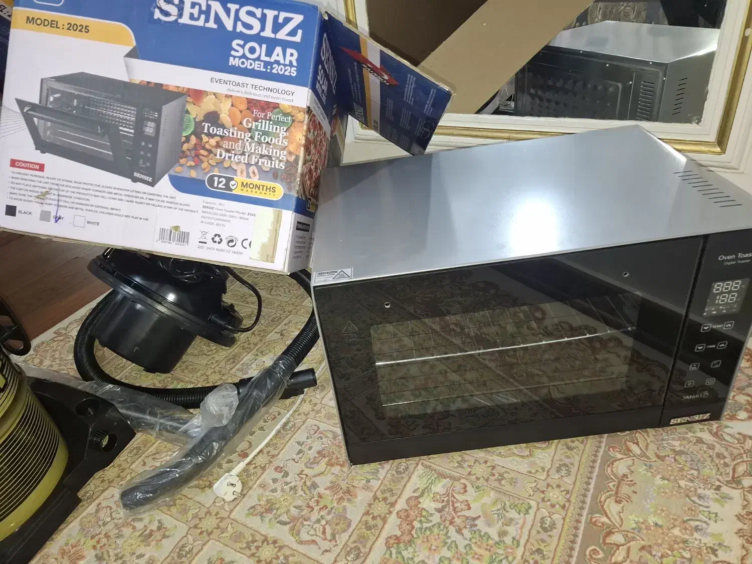 ماکروفر آون سنسیز 60 لیتر 2025 کاملا نو|اجاق گاز و لوازم برقی پختوپز|شهریار, شهریار|دیوار