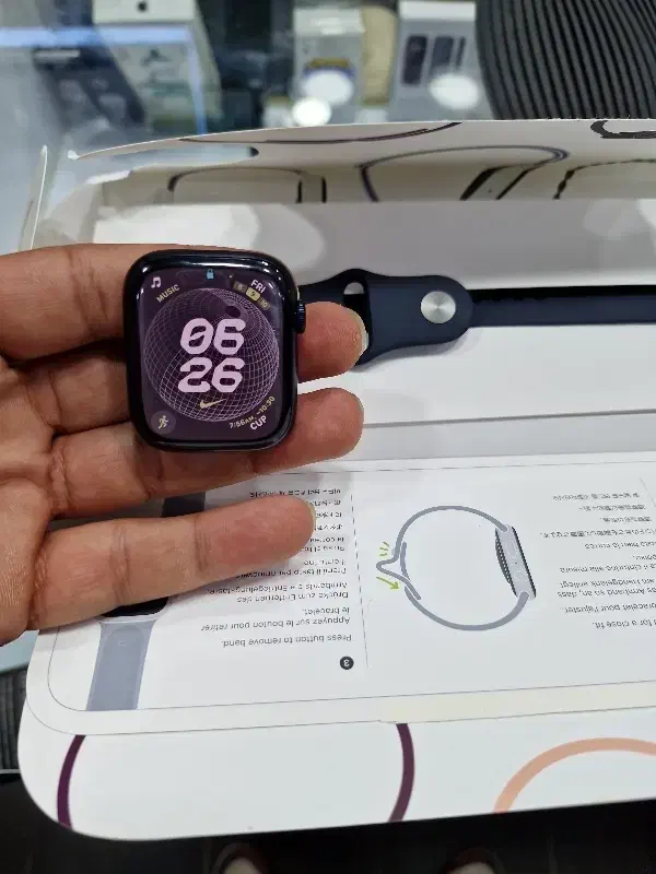 واچ سری9 45 مشکی|لوازم جانبی موبایل و تبلت|بندرعباس, |دیوار