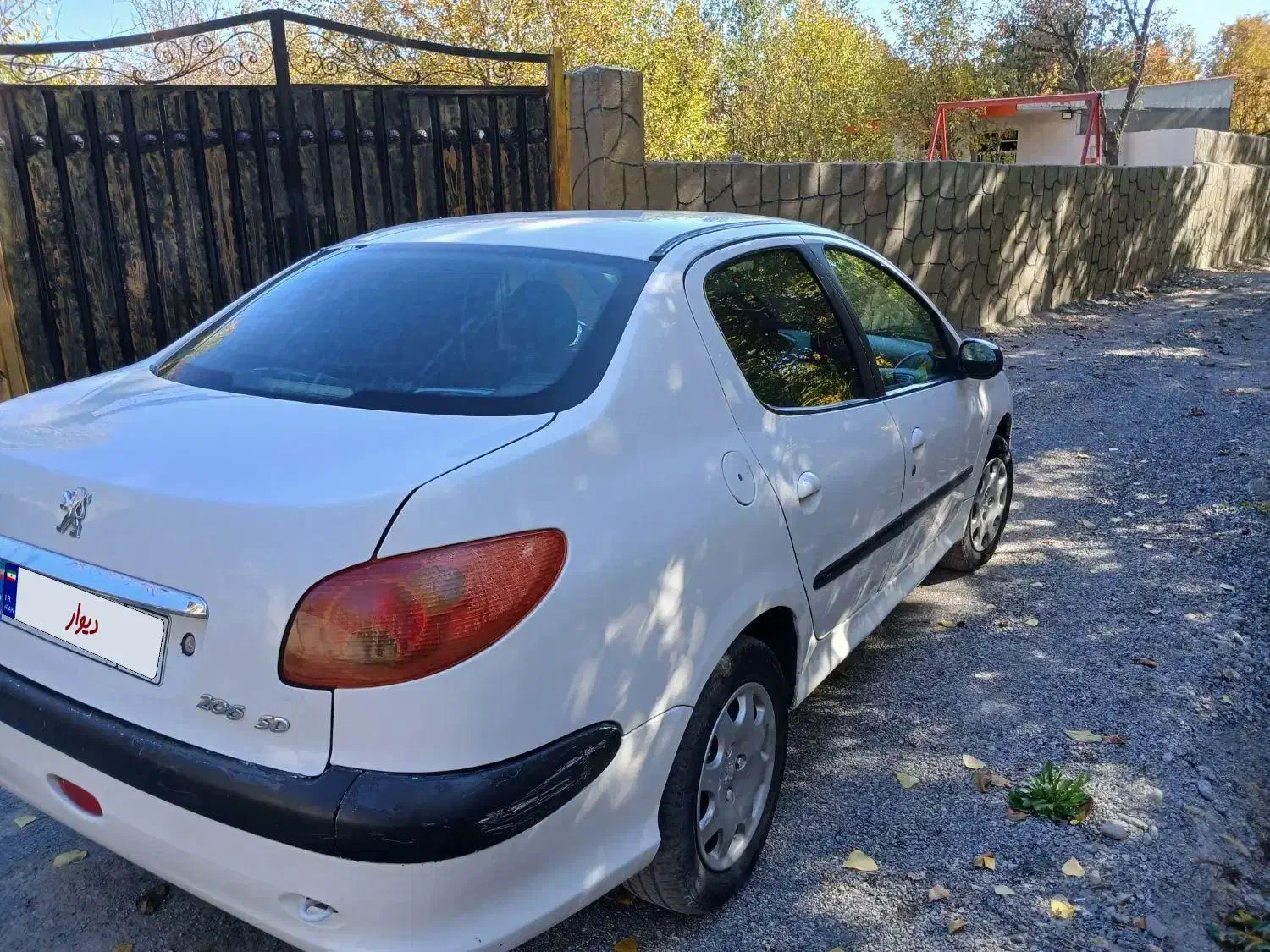 ۲۰۶درحدصفرموتوردوهفته تمیرکامل|خودرو سواری و وانت|خوی, |دیوار