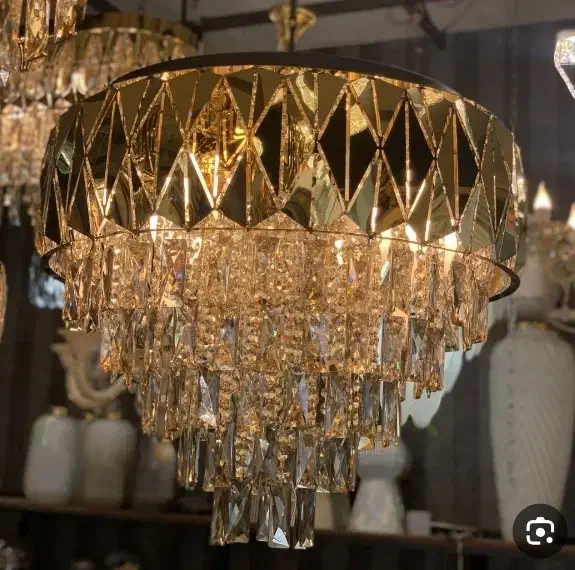 لوستر|لوستر و چراغ آویز|لالجین, |دیوار