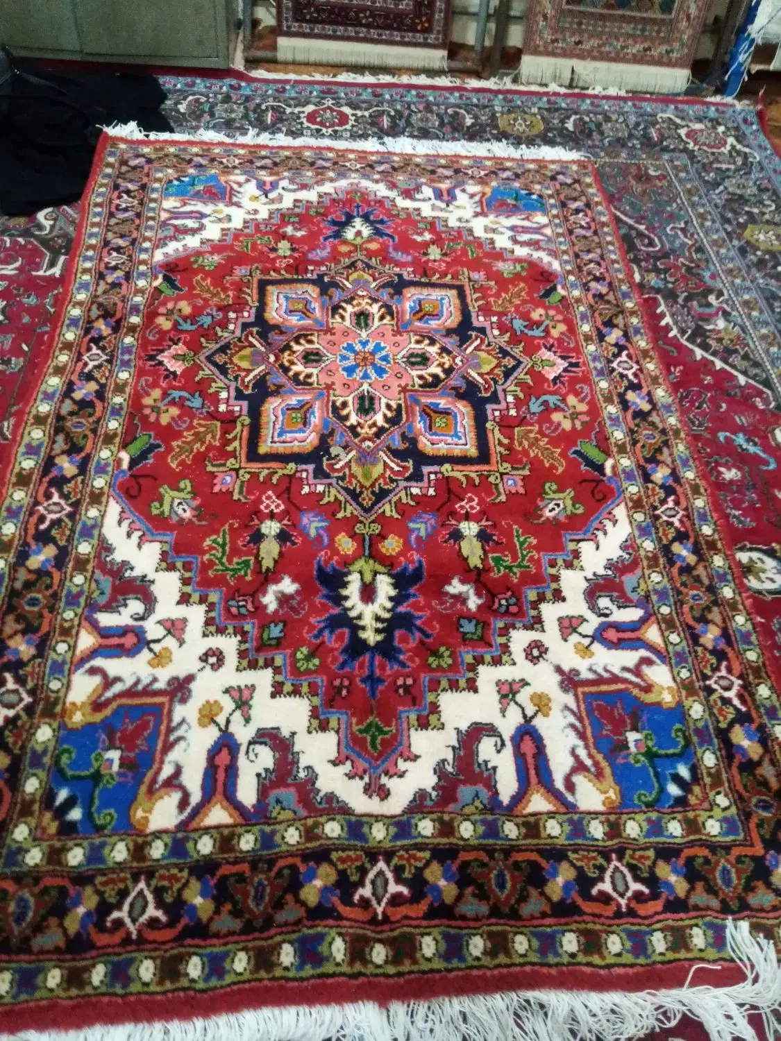 قالی چی|فرش|میانه, |دیوار