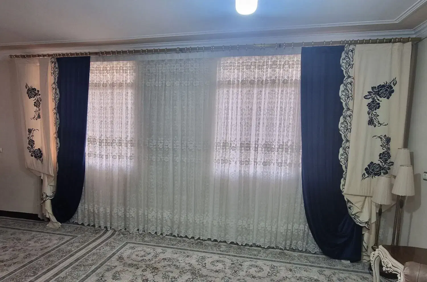 پرده  پزیرایی|پرده، رانر، رومیزی|دورود, |دیوار