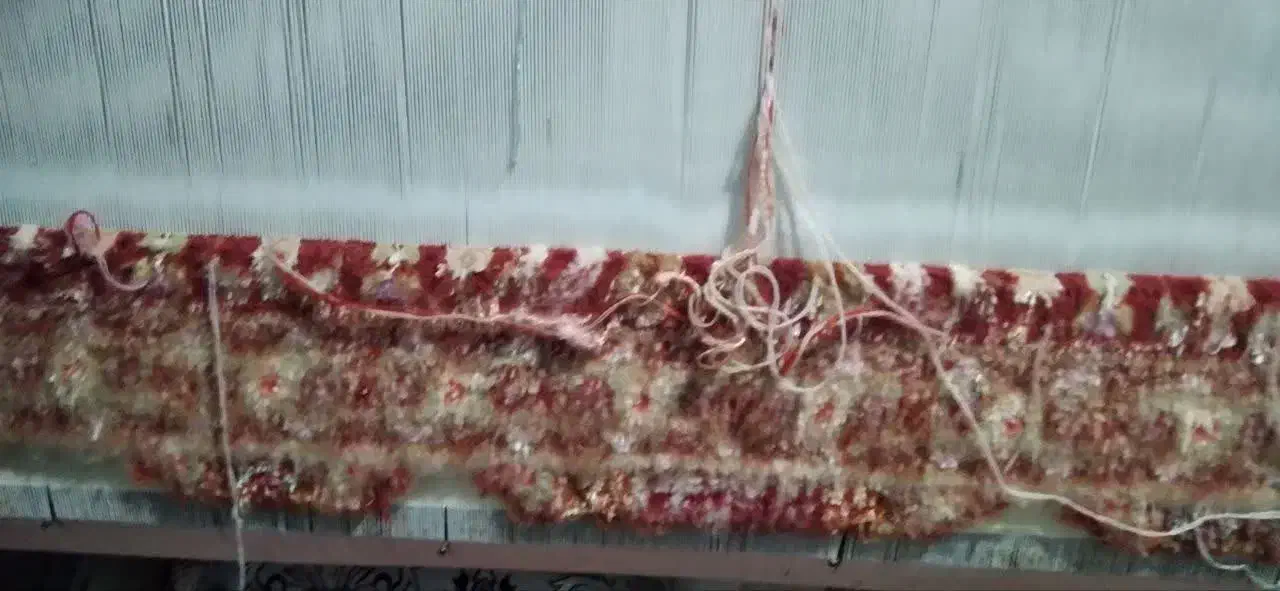 قالیچه نیمه کاره نقشه هریس|فرش|مرند, |دیوار