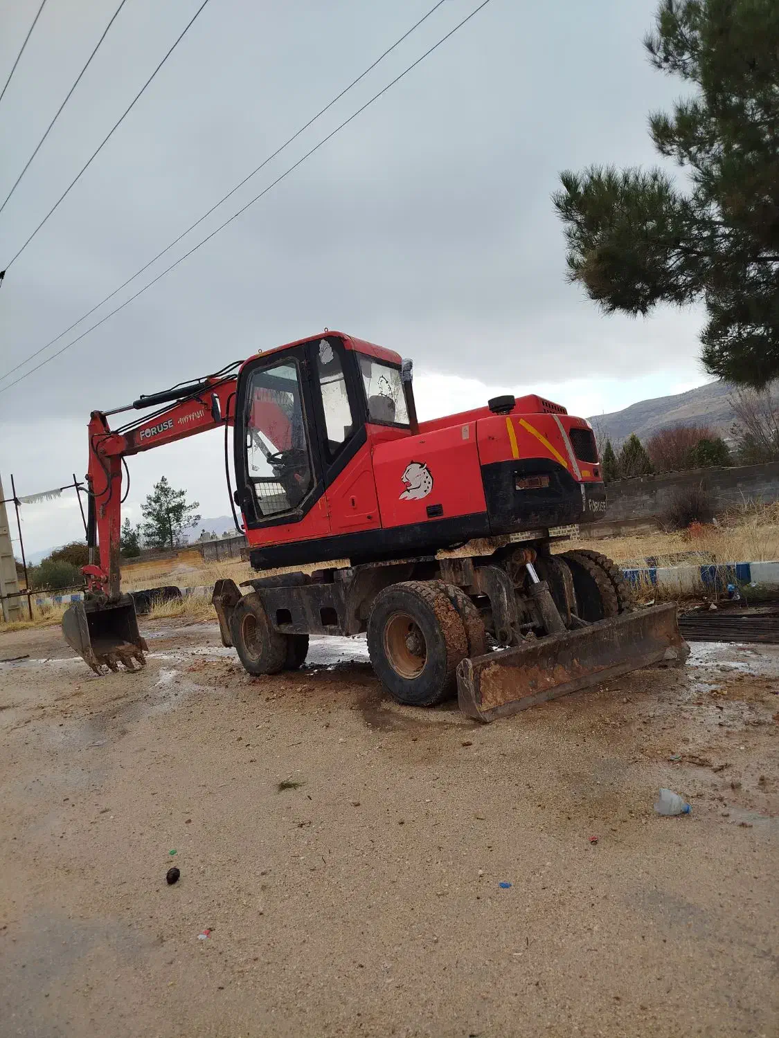 مینی بیل لاستیکی|خودرو سنگین|تهران, آذری|دیوار