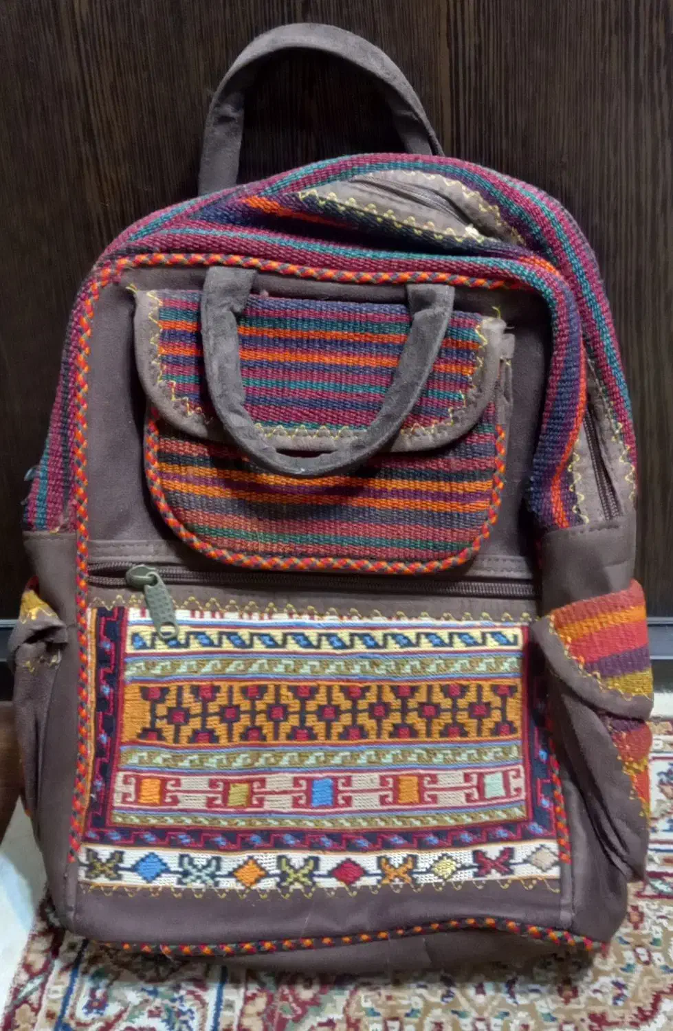 کوله طرح گلیم مغان|کیف، کفش، کمربند|تهران, امامت|دیوار