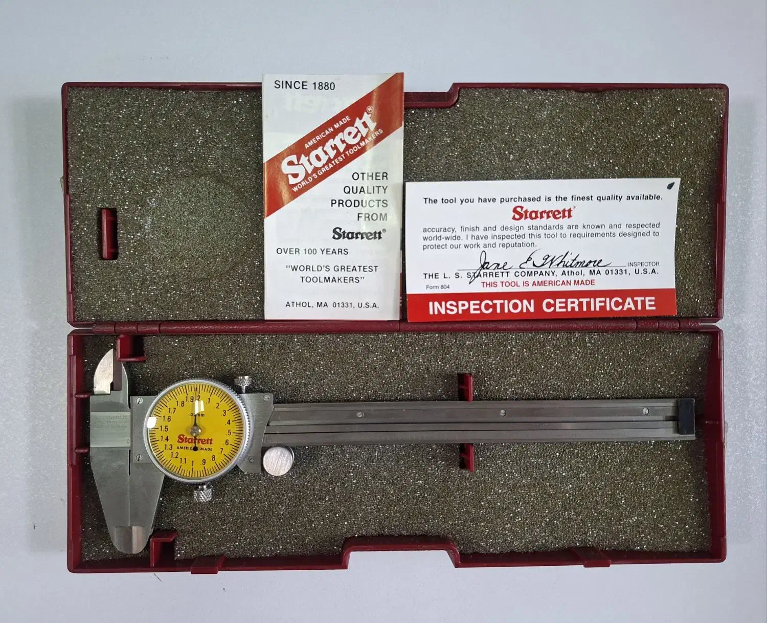 کولیس ساعتی ۱۵ سانت برند Starrett آمریکا|ابزارآلات|تهران, امام خمینی|دیوار