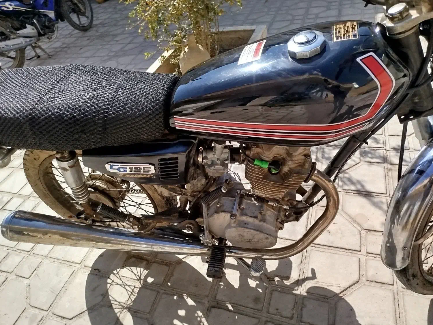 موتور ترح قدیم 125 مزایده ای|موتورسیکلت|داراب, |دیوار