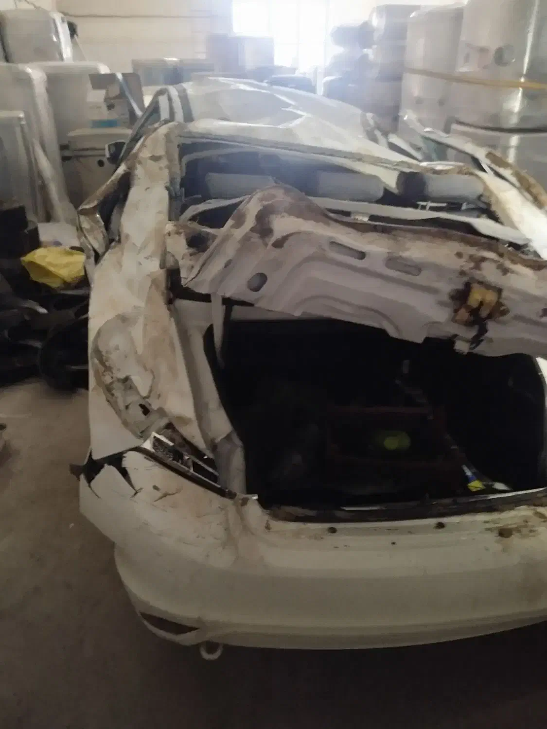 ساینا تصادفی مدل ۹۸|خودرو سواری و وانت|کرمانشاه, |دیوار