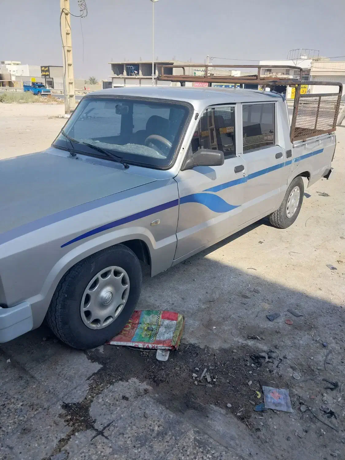 مزدا دوکابین مدل ۹۶ معاوضه بانیسان مدل ۹۰ به بالا|خودرو سواری و وانت|بوشهر, |دیوار